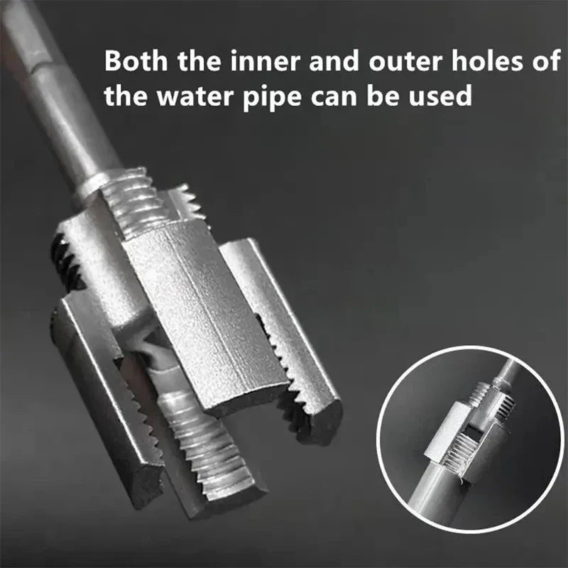 2 Pack PVC Pipe Threader 1/2 and 3/4