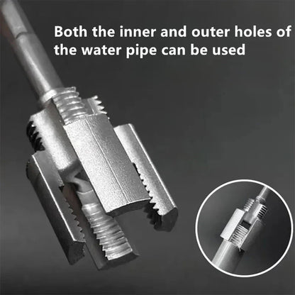 2 Pack PVC Pipe Threader 1/2 and 3/4